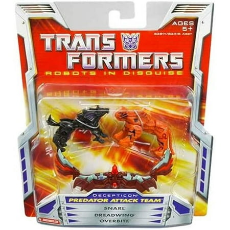 Transformers Robots in Disguise Decepticon Predator Attack Team 3-Pack Hasbro
