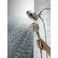 thumbnail image 4 of Delta Tête de Douche In2ition 2-en-1 Montée sur le Bras, Acier Inoxydable 58471-SS-PK, 4 of 5