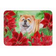 thumbnail image 1 of Carolines Treasures CK1343RUG Cane Corso Poinsettas Machine Washable Memory Foam Mat, 1 of 4
