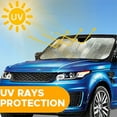 thumbnail image 4 of Foldable Car Windshield Sun Shade Reflective Sun Visor Large Car Window Shades, 4 of 13