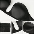 thumbnail image 6 of Exerin Women's Strapless Bras Underwire Anti-Slip Padded Multiway Push Up Bra(Black,38B), 6 of 6