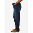thumbnail image 3 of KingSize Men's Big & Tall 5-Pocket Relaxed Fit Denim Look Sweatpants, 3 of 6