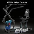 thumbnail image 5 of HASIMAN Exercise Bike Recumbent Exercise Bike for Home Seniors Adults 450 LBS Capacity Heavy Duty 8 Levels Magnetic Stationary Bike, 5 of 10