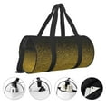 thumbnail image 5 of Bingfone Gold Glitter Gradient Print Gym Duffle Backpack for Men Women,Travel Weekender Carry-On Bags with Detachable Back Pack Straps for Traveling Overnight Climb Sports, 5 of 8