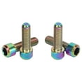 thumbnail image 2 of Disc Brake Caliper Fixed Screws, Fine Grinding   Alloy Bike Disc Brake Fixed Screw  For Brake Caliper Fixing Dazzling, 2 of 8