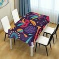 thumbnail image 7 of GZHJMY Mardi Gras Rectangle Tablecloth, Waterproof Stain Wrinkle Resistant Washable Polyester Table Cover for Picnic Dinner Holiday Kitchen Party Decor, 54 x 72 in Home Decor, 7 of 7