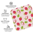 thumbnail image 3 of Kdxio Hand Drawn Strawberry Funny Coasters,4 Pcs Leather Coasters,Housewarming Gifts,Protect Furniture from Water Marks Scratch and Damage, 3 of 8