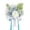 A, variant on Artificial Rose Bridal Bouquet, Ribbon-Wrapped Handheld Flower for Bride & Bridesmaid