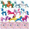 thumbnail image 2 of GIFTEXPRESS 12 piezas Paquete de poni unicornio mágico empaquetado individual: 12 minifigu GIFTEXPRESS GIFTEXPRESS, 2 of 2