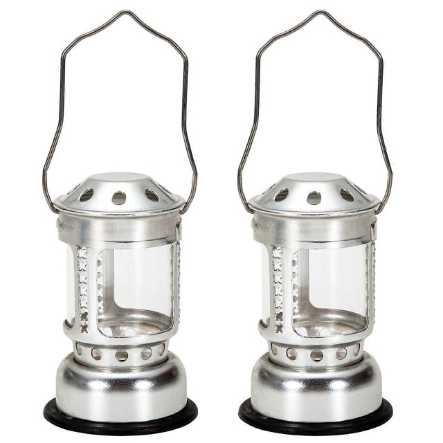 Portable Candle Lantern Night Fishing Hanging Outdoor Camping Aluminium Alloy Candle Lamp