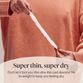 thumbnail image 6 of Cora Organic Ultra Thin Made-to-Move Pads (Regular 28ct), 6 of 9