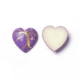 thumbnail image 2 of U8MO 6 Heart Cabochons Flatbacks Resin Flat Back 12mm Valentines Jewelry Supply, 2 of 2