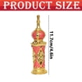 thumbnail image 2 of Style Glass Decorative Bottle Enamel Hollow Storage Jar Desktop Creative Jewelry Ornament, 2 of 2