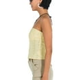 thumbnail image 6 of Yunliwuli Women Bandeau Off-shoulder Tops Solid Color Summer Casual Strapless Sleeveless Crop Tops Streetwear Club Wear, 6 of 10