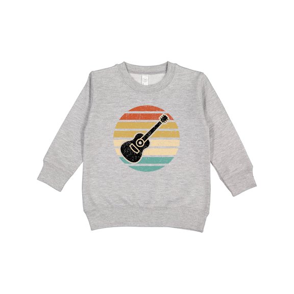 Inktastic Guitar Music for Guitarist Musician Toddler Sweatshirt