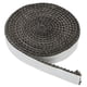 thumbnail image 1 of Gasket de estufa de leña Uxcell 5/8"x 1/8"x118", cuerda de sellado autoadhesiva de fibra de vidrio de grafito con alta resistencia a la temperatura, negra, 1 of 6