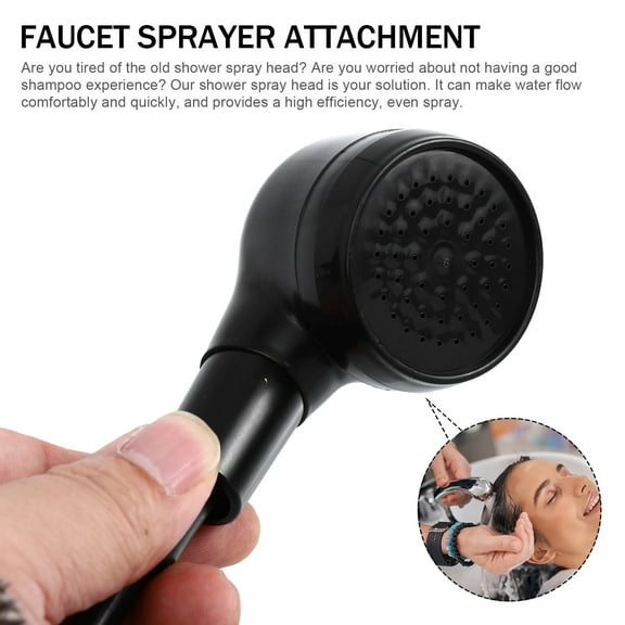 ACDANC Faucet Sprayer Attachment Telescopic Sink Spray Plastic Hose Detachable Shampoo Sprayer for Salon