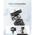 thumbnail image 2 of UBeesize Phone Tripod, Premium Flexible Phone Tripod with Remote and Phone Mount, Mini Tripod Stand for Camera, GoPro, 2 of 5