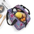 thumbnail image 4 of Lsque Cute Nautical Pattern Lunch Bag Women/Men Insulated Lunch Box,Small Leakproof Cooler Food Lunch Containers Reusable High Capacity Lunch Tote Bags, 4 of 6