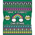 thumbnail image 4 of Old Glory Womens Retro 90s Nostalgia Classic Ugly Christmas Sweater Long Sleeve T Shirt, 4 of 6