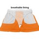 thumbnail image 5 of dark green Bañadores de ángulo plano para hombre, bañadores de moda con bolsillo frontal Horizontal, bañadores de nailon de secado rápido para aguas termales (naranja), 5 of 5