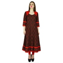 Phagun Designer Indian Bandhani Printed Women Cotton Kurti Kurti Top Tunic Dress