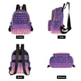 thumbnail image 4 of FORMRS Mini Backpack Purse for Women Travel Daypack Casual Shoulder Bag, Gradient Love, 4 of 7