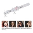 thumbnail image 4 of 1 regla óptica de plástico PD, medidor de distancia pupilar, herramienta oftálmica, regla, accesorios para gafas (blanco), 4 of 6