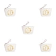 thumbnail image 3 of ZLight Exquisite Craft Letter Bag - Wide Application For Women For Mother Women Cosmetic Toiletry Bags F 5Set, 3 of 6