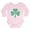 Petal Pink, variant on CafePress - Shamrock Of Shamrocks Long Sleeve Infant Bodysuit - Long Sleeve Cotton Baby Bodysuit