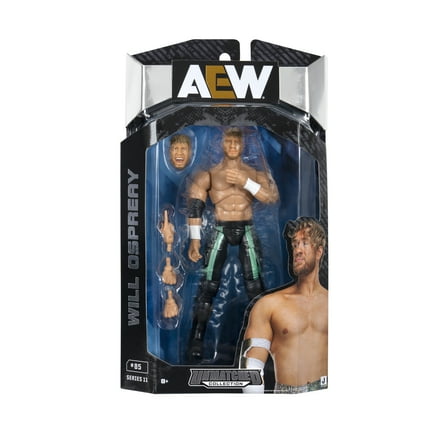 AEW Unmatched Will Ospreay - 6 inch Figure with Alternate Head and Three Alternate Hands