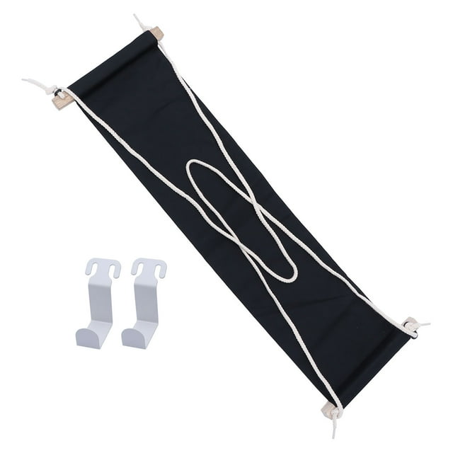 MasteelfCA Repose-Pieds de Bureau Réglable Hamac Simple sous le Bureau avec Porte-Parapluie