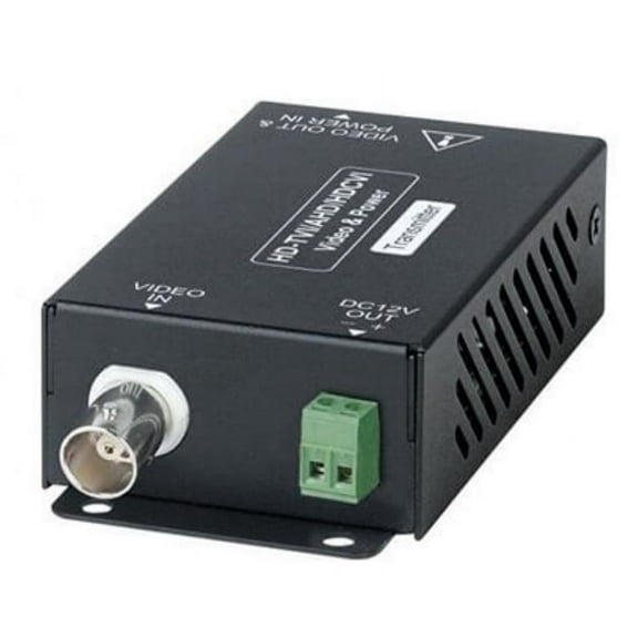 HD-TVI, AHD, HDCVI Video and Power over one Long Range Coaxial Converter