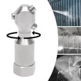 thumbnail image 3 of ToppiJoy 3 Rotating Nozzles Spray Head, 360 Degree Rotating Tank Washing Spray Nozzle, Stainless Steel Cleaning Nozzle, Internal Thread Rotary Spray Nozzle Silver, 3 of 11
