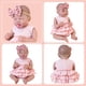 thumbnail image 5 of Set de ropa para muñecas Aori Realilike Baby Dolls de 50 cm con vestido rosa, 5 of 7