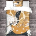 thumbnail image 2 of Demon Slayer Bedding Set Bedding Set For Adults And Children D-print Pattern Demon Slayer Soft Microfiber Duvet Cover With Pillowcases 135*200 Cm, 2 of 5