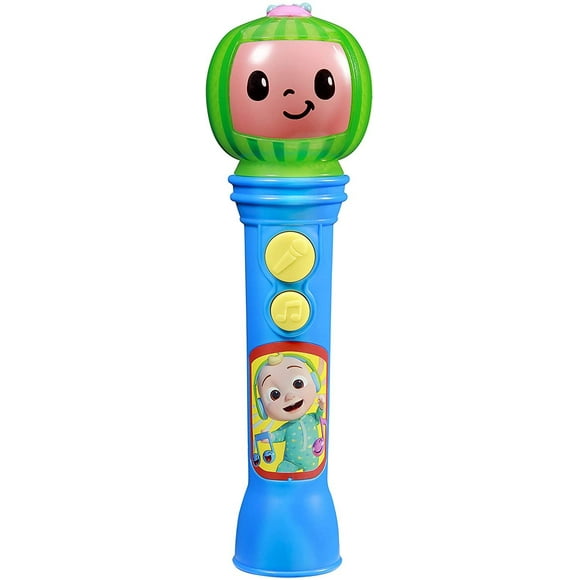 Cocomelon Toy Microphone for Kids, Musical Toy for Toddlers with Built-in Cocomelon Songs, Kids Microphone Designed For Fans of Cocomelon Toys and Gifts