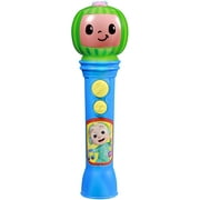 eKids Cocomelon Musical Toy Microphone for Kids with Built-in Cocomelon Songs