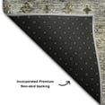 thumbnail image 5 of Addison Rugs Mayfield Premium Machine Washable Transitional Global Pewter Round Rug, 8' x 8', 5 of 5