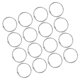 thumbnail image 1 of FOMIYES 20Ud Argollas Metálicas Resistentes Para Organizar Documentos Y Proyectos Diarios, 1 of 7