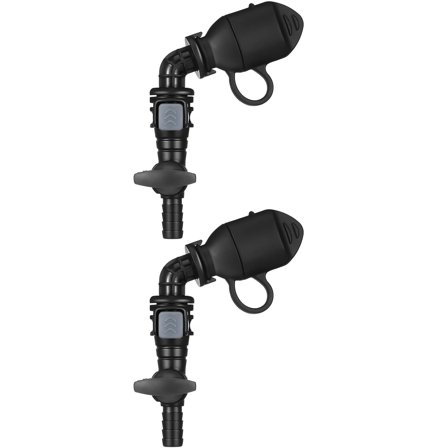 2 Packs Hydration Bladder Valve Replacement Mouthpiece Replacement Hydration Pack Mouthpiece Backpack Valve Compatible with Most Water Backpack and Brands