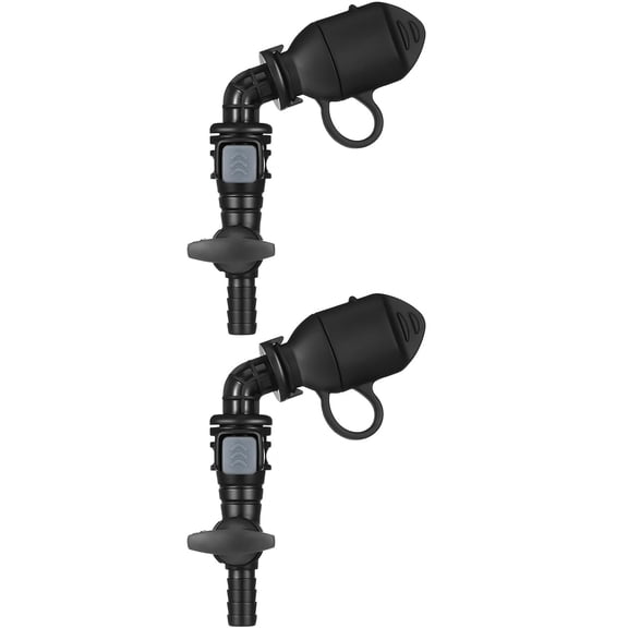 2 Packs Hydration Bladder Valve Replacement Mouthpiece Replacement Hydration Pack Mouthpiece Backpack Valve Compatible with Most Water Backpack and Brands