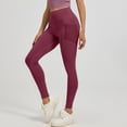 thumbnail image 2 of Outfmvch Scrunch Butt Lifting Leggings for Women Cellulite Leggings for Women Butt Lift Yoga Workout Pants Push-up Sculpting Yoga Fitness Pants 3d Compression Yoga Pants A1 Wine S-3XL, 2 of 4