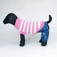 thumbnail image 3 of Dog Winter Sweater Warm Pet Clothes with Thermal Protection for Small Medium Large Dogs Cold Weather Apparel Blue Color‌, 3 of 4