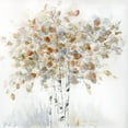 thumbnail image 2 of Swatland, Sally 26x26 White Modern Wood Framed Museum Art Print Titled - Birch Grove I, 2 of 4
