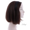 thumbnail image 3 of Motique Accessories 1 Satin Headband - Set of 6 (Black/Black), 3 of 4