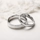 thumbnail image 2 of Aspectos Destacados Anillo De Bodas De Plata De Ley 925 Para Parejas, Conjuntos De Anillos Para Hombres Y Mujeres, Anillo De Promesa Para Parejas, 2 of 6