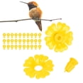 thumbnail image 4 of Hummingbird Feeder Flowers, Easy To Install Plastic 30 Set Feeding Port Replacement Bright Colors  For Outdoor Red,White,Yellow, 4 of 8