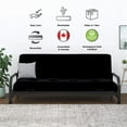thumbnail image 1 of Signature Sleep Trule 8-Inch Pocket Coil Futon Mattress, Polyester Linen, Full, 1 of 6