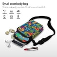 thumbnail image 6 of HELLHERO Crossbody Sling Bags Polyester, Stylish Underarm Shoulder Bag, Tropical Plants, 6 of 6